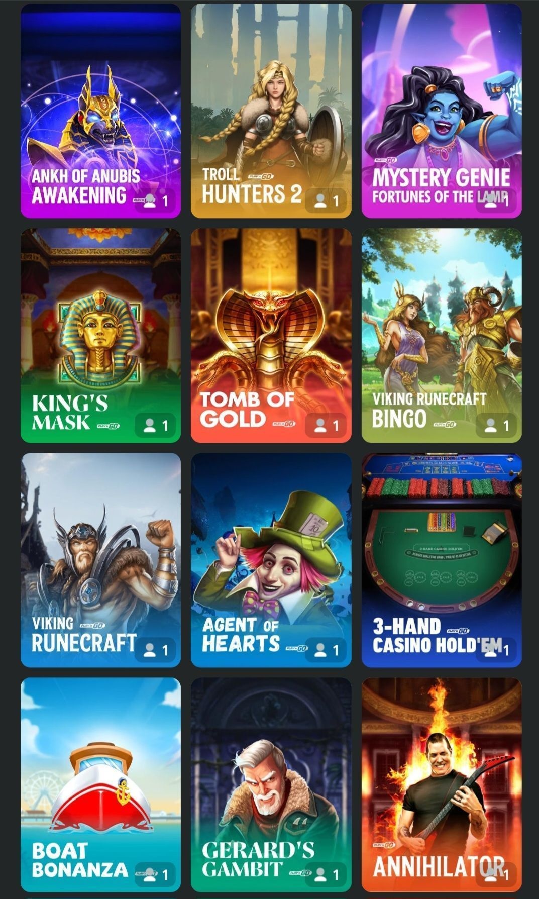 777 poker game