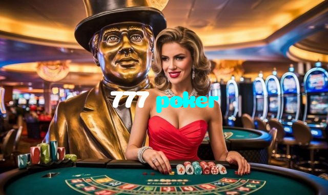 777 poker casino presented on mobile device in Pakistan with slots and live games